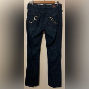 Rock & Republic Kasandra Jeans 10 Boot cut Medium Wash Mid